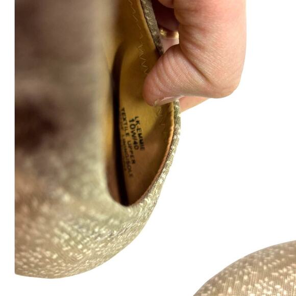 Lucky Brand | Women's Emmie Closed Toe Slide Flats, Cobblestone, Ballet Flats - Picture 10 of 10